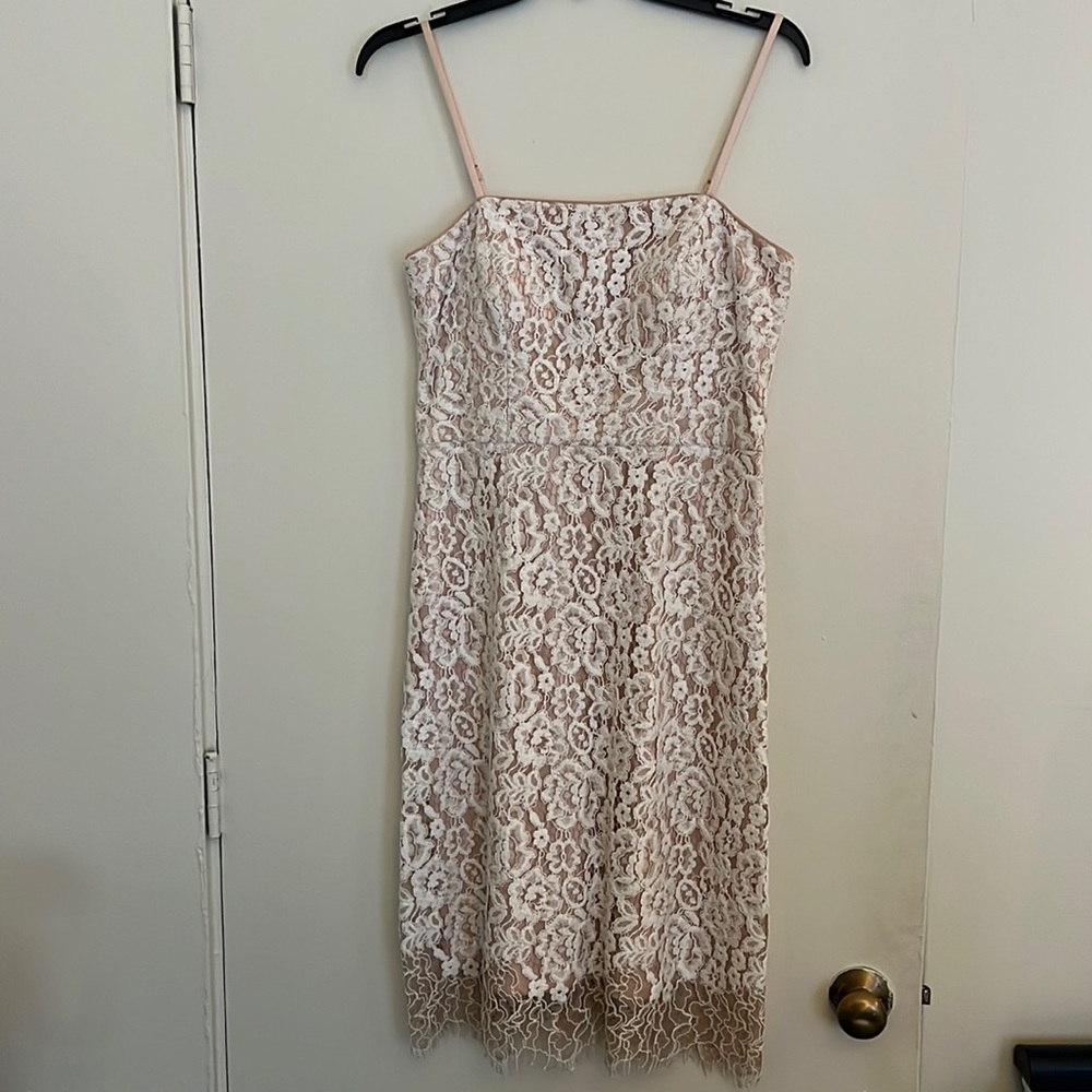Eliza J Lace Sheath Dress